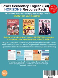 HORIZONS MAGAZINE BUNDLE - 3 ISSUES