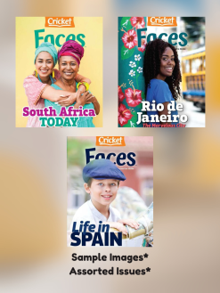 FACES MAGAZINE - 3 ISSUES