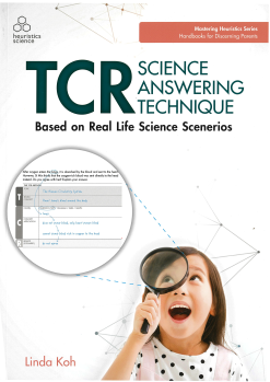 TCR Science Answering Technique ( Based On Real Life Science Scenarios)